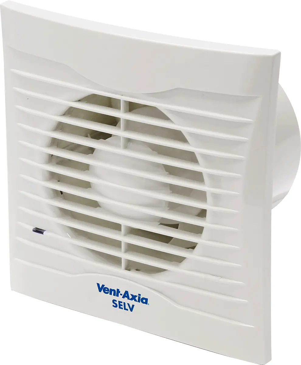 Produktfoto 1 von Vent-Axia Silhouette Abzugsgebläse Rechteckig 76 m³/h Wand, Panel, Decke, Ausziehwerkzeug x 97 mm, 38 dBA 100 mm