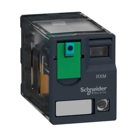 Produktfoto 1 von Schneider Electric RXM Leistungsrelais 110V dc Spule 4-poliger Schließer 8A 13.4 kΩ 900 mW