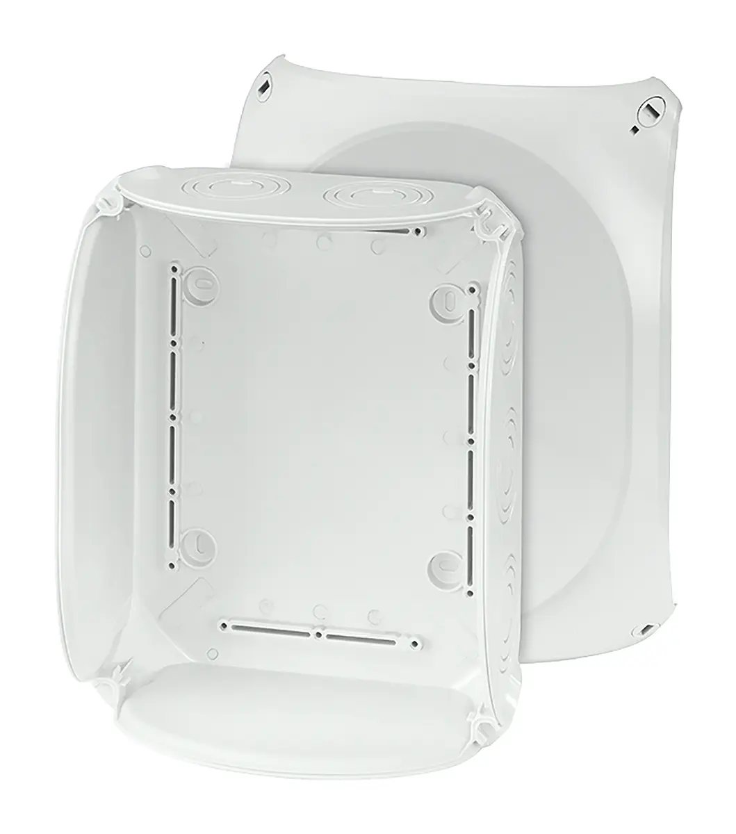 Produktfoto 1 von HENSEL KF 2500 G Polycarbonat Abzweigdose Grau, Hellgrau IP40, IP66 Breite 255 mm Höhe 205 mm