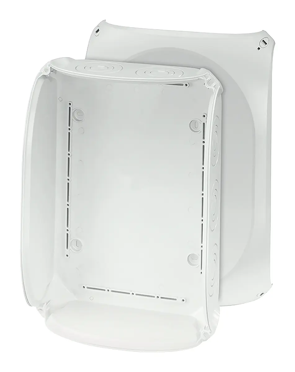Produktfoto 1 von HENSEL KF 5000 G Polycarbonat Abzweigdose Grau, Hellgrau IP40, IP66 Breite 355 mm Höhe 255 mm