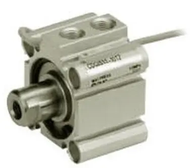 Produktfoto 1 von SMC CDQ2 Pneumatik-Kompaktzylinder 75 mm Doppeltwirkend, Bohrung Ø 40 mm, bis 1 Mpa