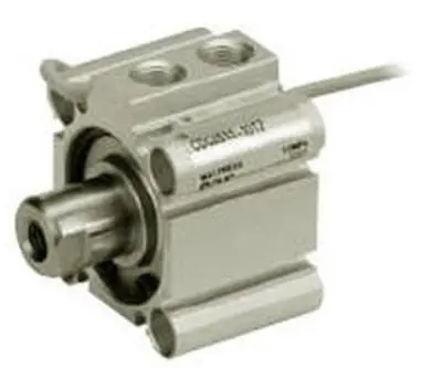 Produktfoto 1 von SMC CDQ2 Pneumatik-Kompaktzylinder 75 mm Doppeltwirkend, Bohrung Ø 40 mm, bis 1 Mpa