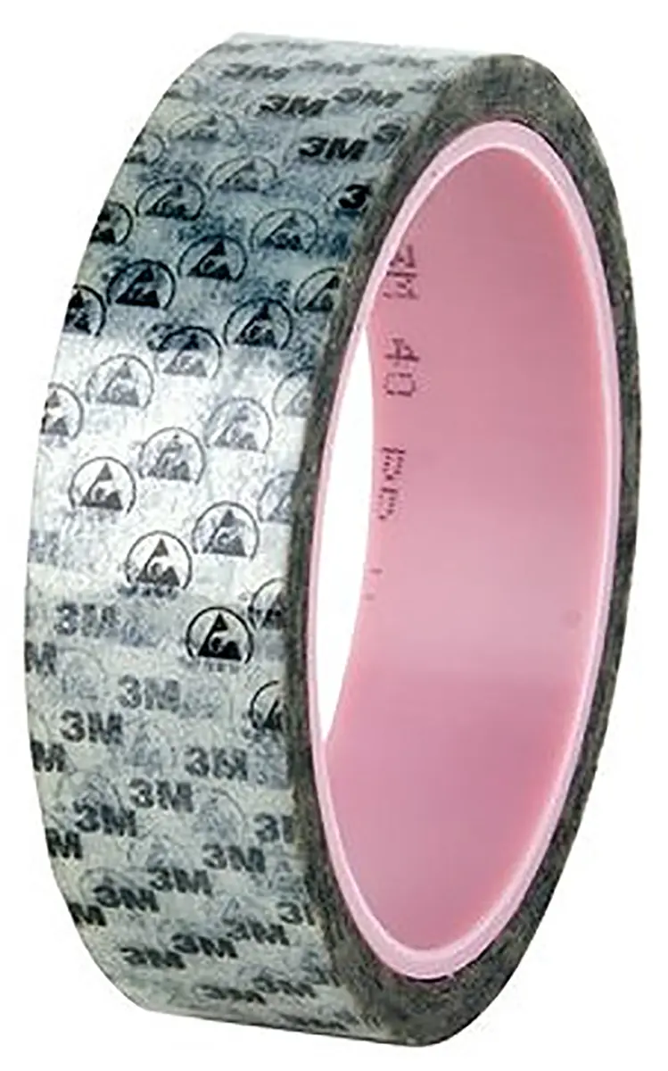 Produktfoto 1 von 3M Tape 40 Polyethylenterephthalat Isolierband Klar,  Stärke  0.06 mm x 12 mm x 66 m, 0 °C bis 130 °C