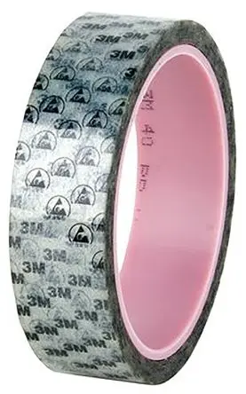 Produktfoto 1 von 3M Tape 40 Polyethylenterephthalat Isolierband Klar, Stärke 0.06 mm x 12mm x 66 m, 0 °C bis 130 °C
