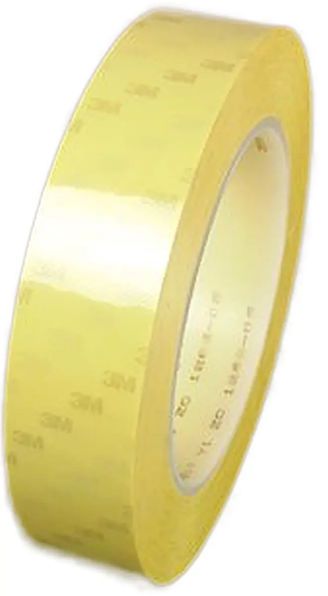Produktfoto 1 von 3M Scotch 56 Polyethylenterephthalat Isolierband Gelb,  Stärke  0.06 mm x 15 mm x 66 m, 0 °C bis 130 °C