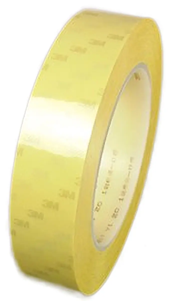 Produktfoto 1 von 3M Tape 56 Polyethylenterephthalat Isolierband Gelb,  Stärke  0.06 mm x 50 mm x 66 m, 0 °C bis 130 °C