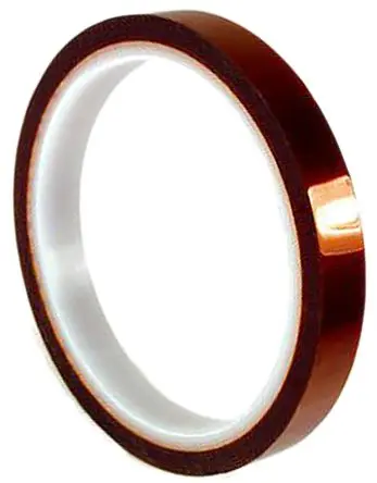 Produktfoto 1 von 3M Scotch 92 Polyimid-Folie Isolierband Gelb,  Stärke  0.076 mm x 50mm x 33 m, 0 °C bis 180 °C