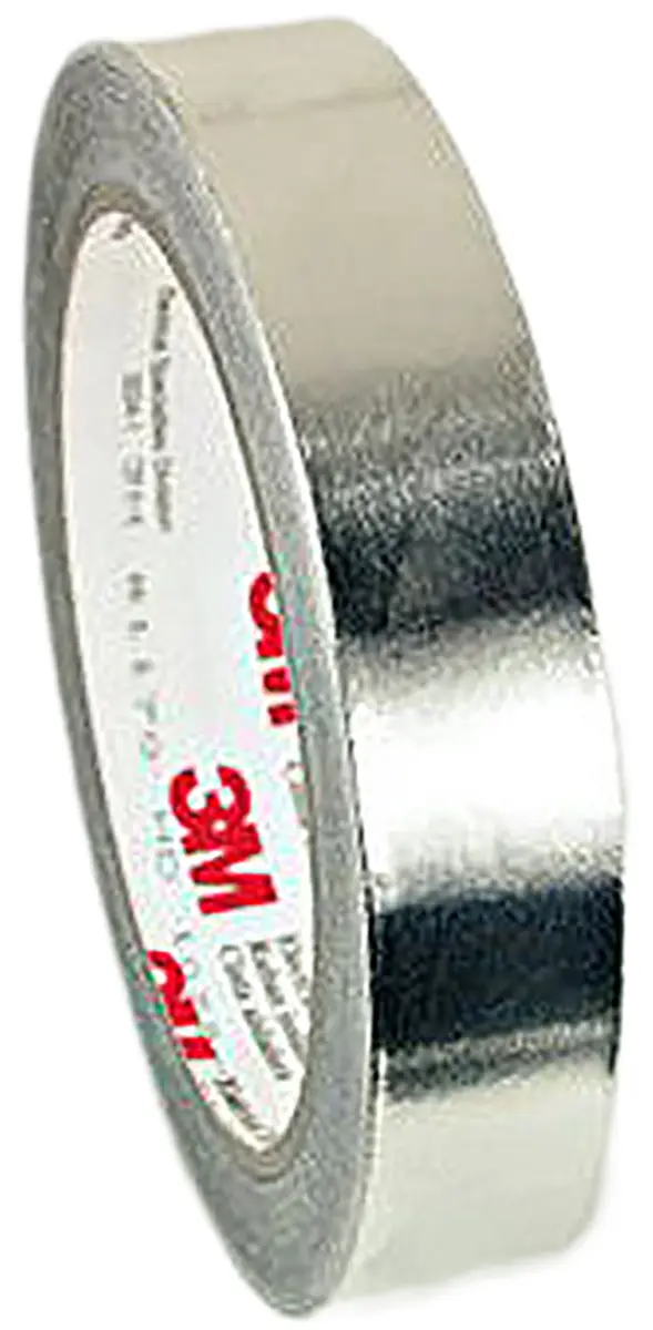 Produktfoto 1 von 3M T117 Metallband Aluminiumband leitend, Stärke 0.05mm, 15mm x 16m, -40°C bis +130°C, Haftung 3,8 N/cm