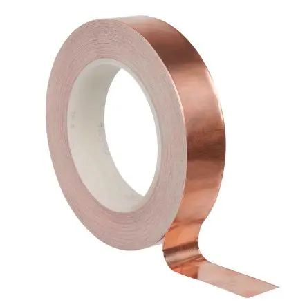 Produktfoto 1 von 3M Metallisches Band Nichtleitend, 12mm x 33 m, Haftung 4.4N/cm