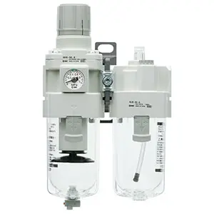 Produktfoto 1 von SMC AC 1/2 in FRL, Automatisch 5 μm Ja 1/8 in G, 1 Mpa