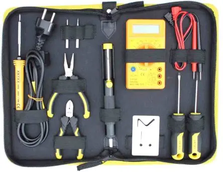 Produktfoto 1 von Antex Electronics 18W CS18 Elektrisch Auto-Lock-Klinge, 230-V-Lötkolben Cs18 mit Silikonkabel, Entlötpumpe,
