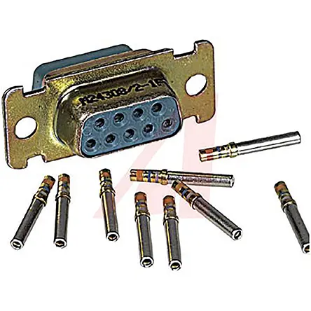 Produktfoto 1 von Cinch M24308 D-Sub-Steckverbinder Gerade, 9-polig, Kabel