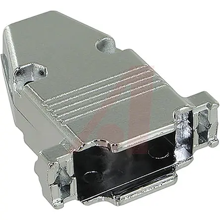 Produktfoto 1 von Cinch HM D-Sub-Gehäuse Gerade, 15-polig, D: D-Sub-Gehäuse, Grau, Größe A, aus Metall