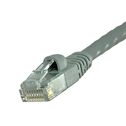 Produktfoto 1 von Cinch 73 Kat. 6 Ethernet-Kabel, 7.6 m, Grau Ungeschirmt Ungeschirmt, Polyvinylchlorid