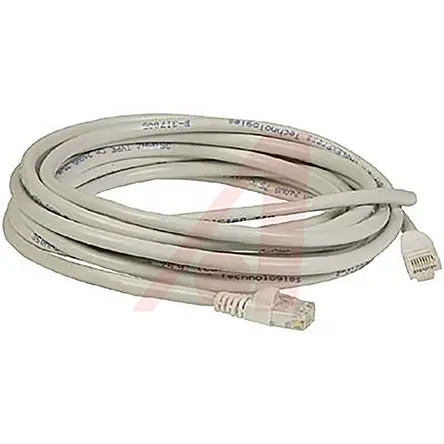 Produktfoto 1 von Cinch 73 Cat5e Ethernet-Kabel, 15 m, Weiß Ungeschirmt Ungeschirmt, Polyvinylchlorid