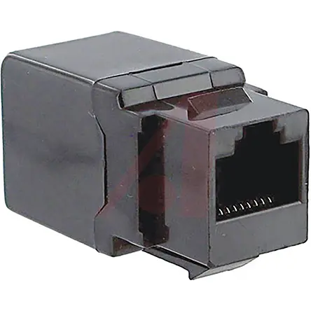 Produktfoto 1 von Cinch, 30 Modulare Kupplung, RJ45-Buchse, Cat5e, 1 -Port, Typ Ungeschirmt, Gerade, L 21.3 mm, Typ Kupplung
