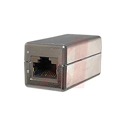 Produktfoto 1 von Cinch, 30 Modulare Kupplung, RJ45-Buchse, Cat5e, 1 -Port, Typ Abgeschirmt, L 25 mm, Typ Kupplung