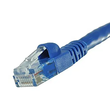 Produktfoto 1 von Cinch 73 Kat. 6 Ethernet-Kabel, 1.52 m, Blau Ungeschirmt Ungeschirmt, Polyvinylchlorid