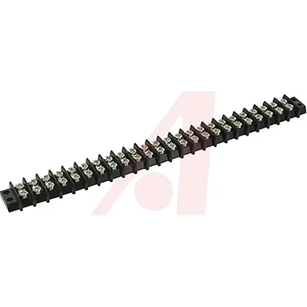 Cinch Connectors Klemmstreifen Gerade 24-Kontakte 2-reihig, Raster 9.53mm, 250 V ac M3 / 15A