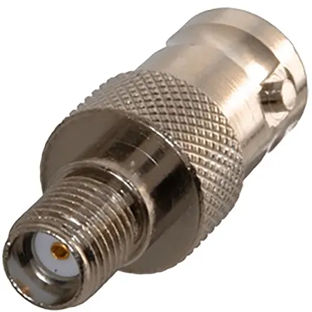 Produktfoto 1 von Cinch Koaxadapter, 50 Ω, gewinkelt, 12 Hz Buchse Buchse, Koaxial SMA