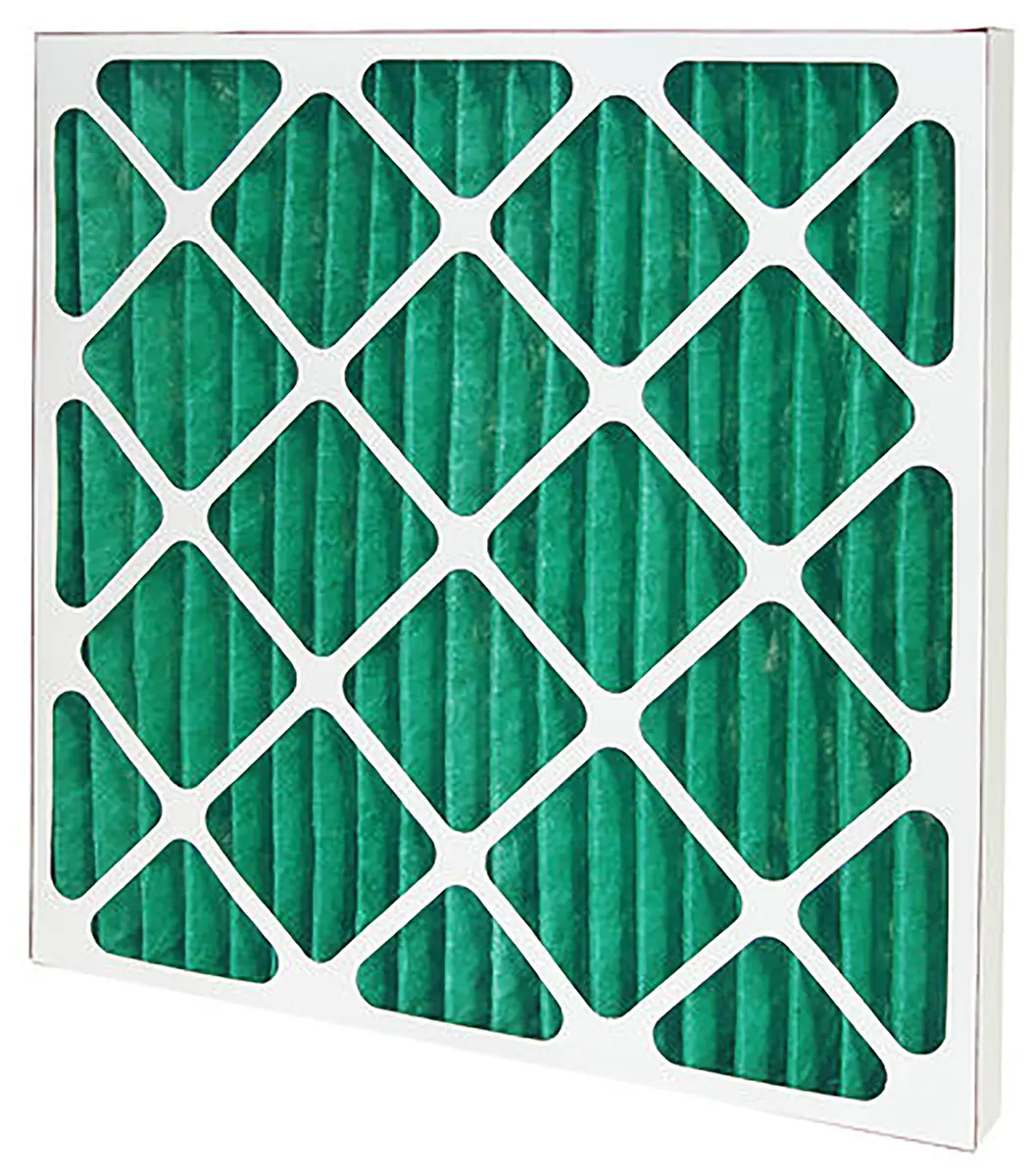 Camfil AeroPleat Eco Baumwolle, Synthetische Faser Filtermatte, Typ Gefaltete Filterplatten, G4 48 mm, 1.1 m² 592 mm 592