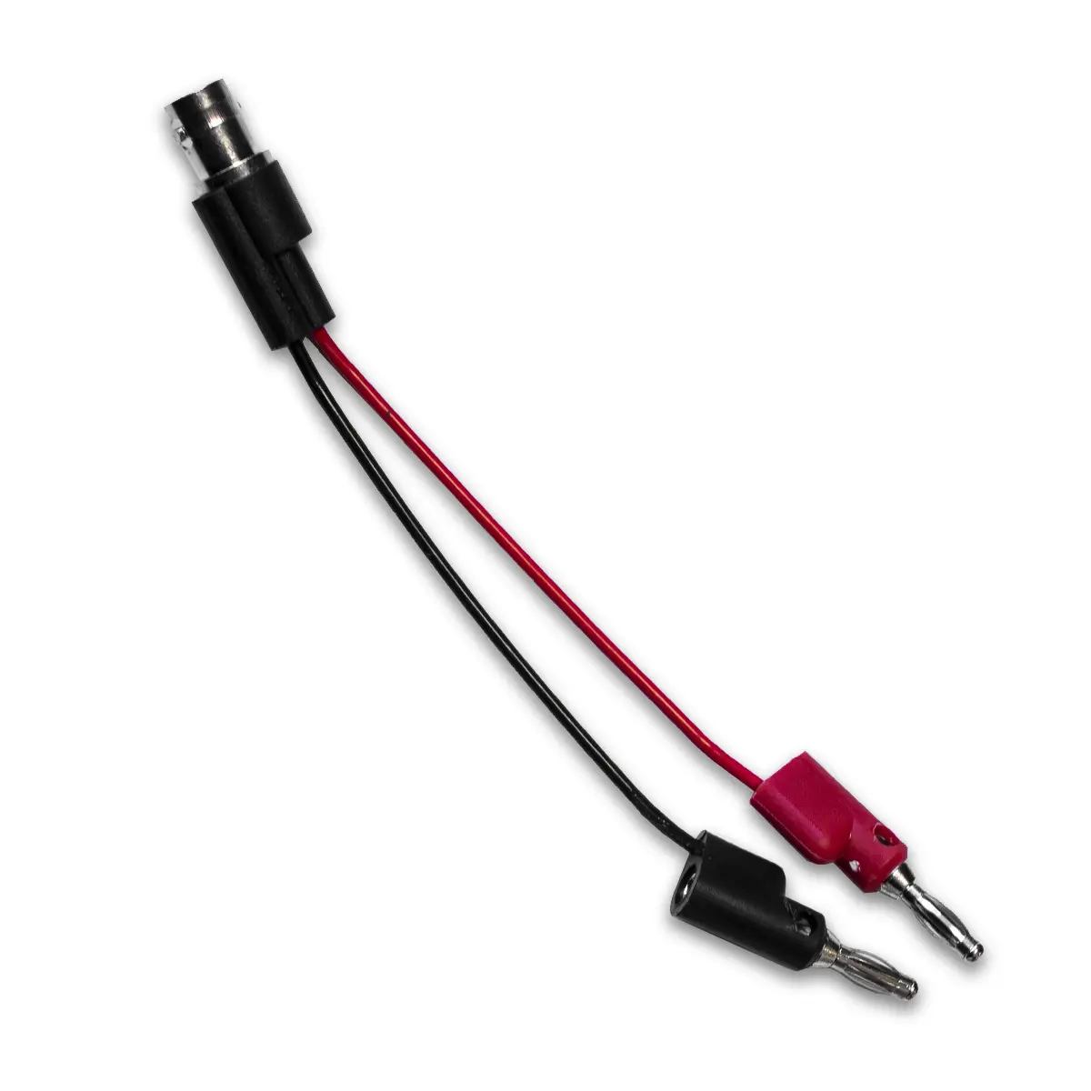Produktfoto 1 von Mueller Electric BNC-Messleitung 5A Buchse / Stecker, Schwarz Polyvinylchlorid-isoliert 100 mm, 300 V ac