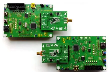 Produktfoto 1 von STMicroelectronics SPIRIT1, STM32L, HF-Transceiver