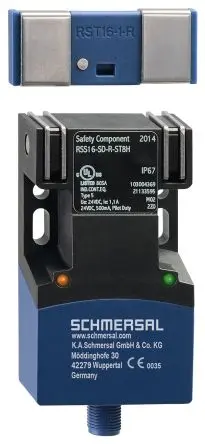 Produktfoto 1 von Schmersal RSS 16 RFID M12 Berührungsloser Sicherheitsschalter 26.4V dc aus Glasfaserverstärkter Kunststoff,