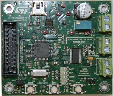 Produktfoto 1 von STMicroelectronics L6470 Evaluierungsplatine, Entwicklungsboard Motortreiber