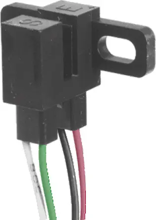 Produktfoto 1 von Optek OPB8 Seitlich Fototransistor Gabel-Lichtschranke, 4-Pin