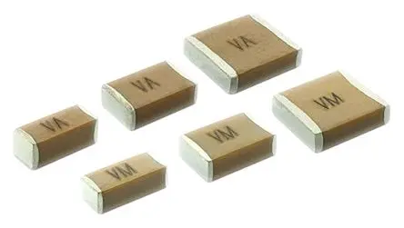 Produktfoto 1 von Vishay, VJ, Oberfläche Keramik-Vielschichtkondensator X7R, 1 nF ±10 % / 250V ac, Gehäuse 2220