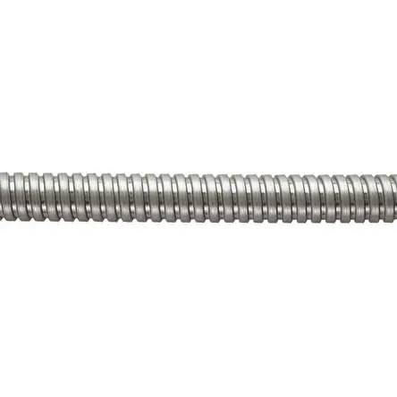 Produktfoto 1 von Flexicon FU Leerrohr verzinkter Stahl, Ø 40mm nom. flexibel, A ø 42.5mm I ø 37.6mm x 10m IP40