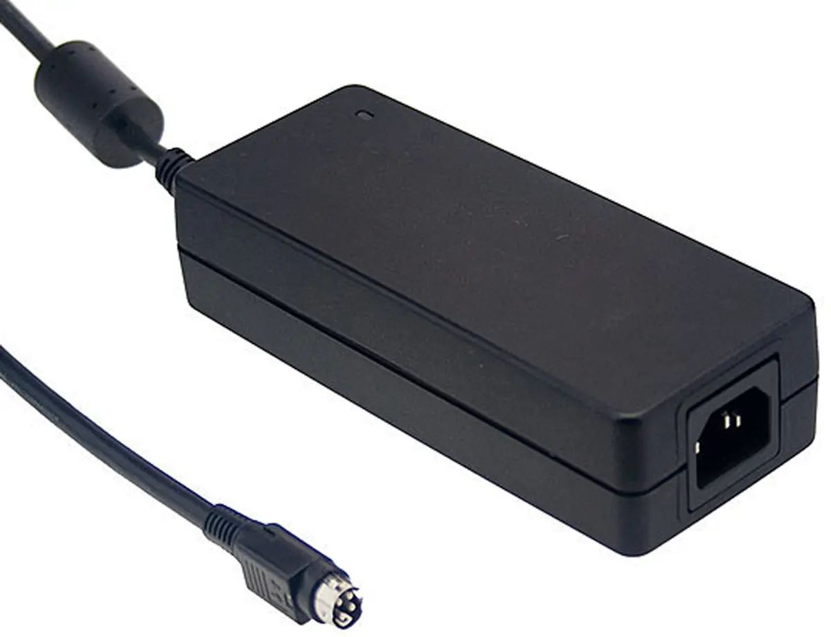 Produktfoto 1 von MEAN WELL GST120A Steckernetzteil 105W, 90 → 264V ac, 15V dc / 7A, IEC 320-C14 Anschluss