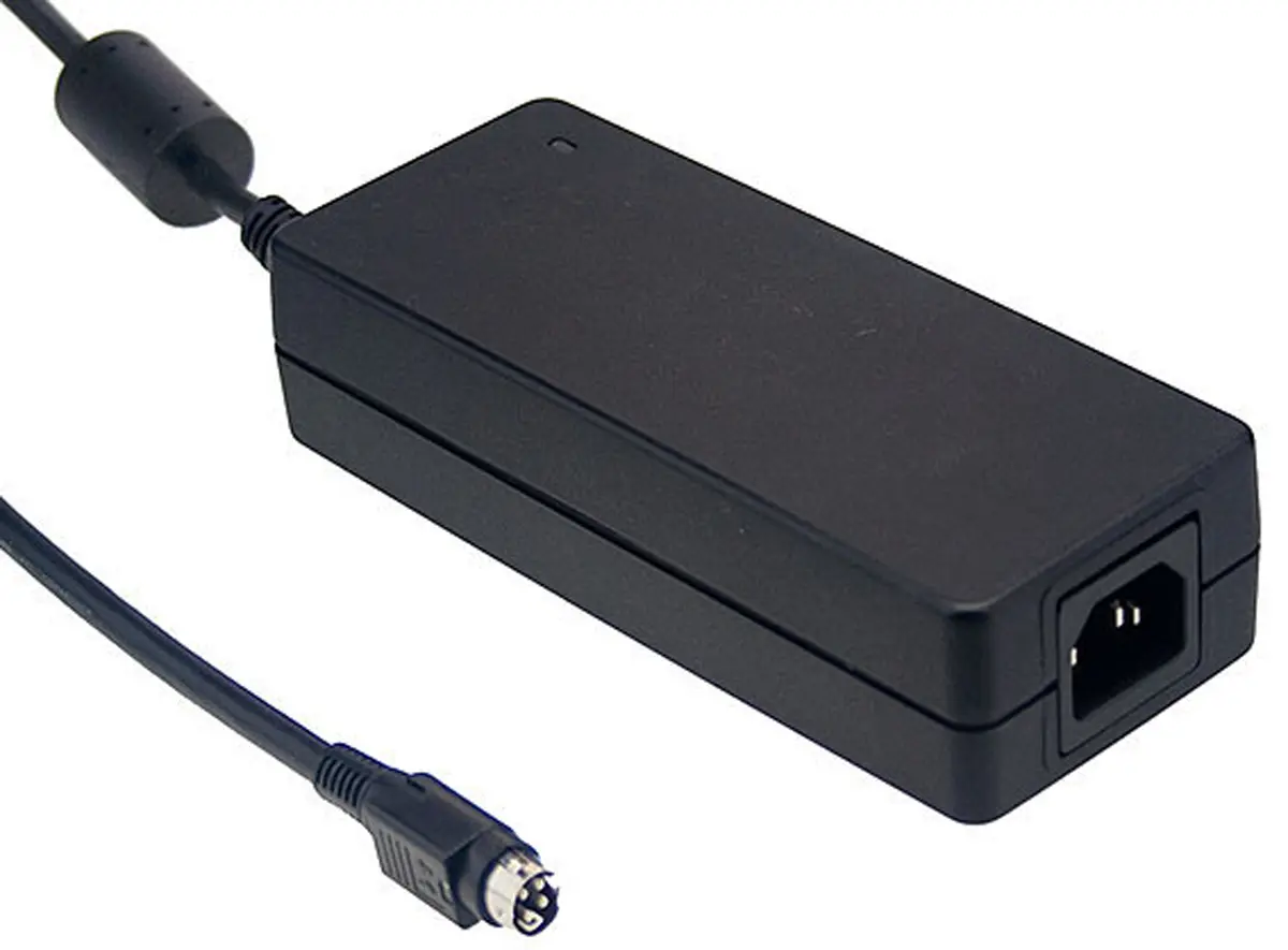 Produktfoto 1 von MEAN WELL GST120A Steckernetzteil 102W, 100 → 240V ac, 12V dc / 8.5A, IEC 320-C14 Anschluss
