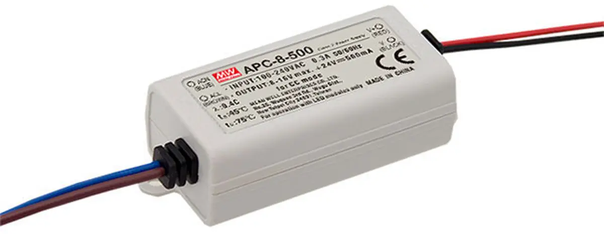 Produktfoto 1 von MEAN WELL LED-Treiber, 8.05 W 264 V ac, 90 V ac, 127V dc, 370 V dc LED-Treiber, Ausgang 11V, 23 V