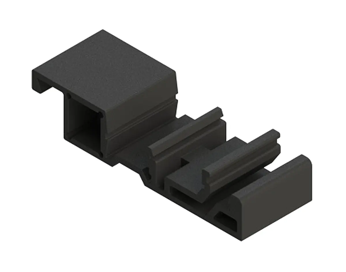 Produktfoto 1 von CAMDENBOSS DIN-Hutschienen-Clip, für 32-mm-DIN-Schiene mit G-Abschnitt, 15-mm-Mini-DIN-Schiene mit Hutprofil,