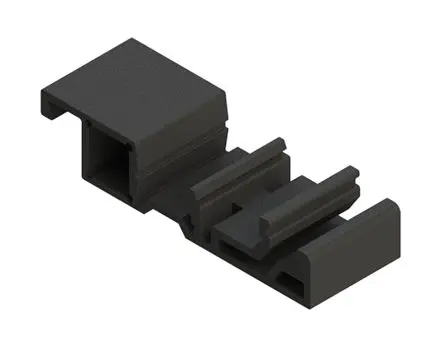 Produktfoto 1 von CAMDENBOSS DIN-Schienen Clip Nylon, für 32-mm-DIN-Schiene mit G-Abschnitt, 15-mm-Mini-DIN-Schiene mit Hutprofil,