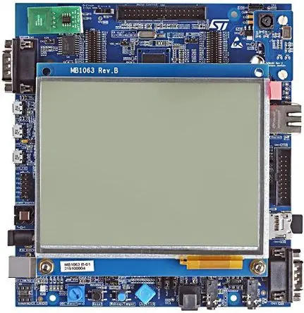 Produktfoto 1 von STMicroelectronics MCU, Evaluierungsplatine Evaluierungsplatine ARM Cortex-M7 STM STM32756G