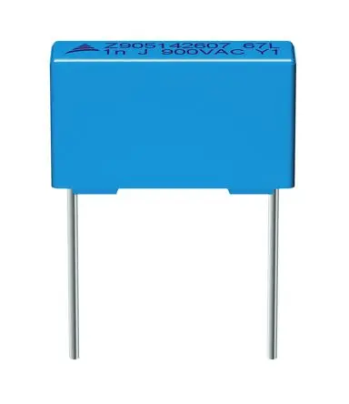 TDK B32672L, AEC-Q200 Rev D 1.2 nF 700V ac 2 kV dc Folienkondensator, Durchsteckmontage 2 Raster 15 mm