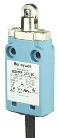 Produktfoto 1 von Honeywell NGC Endschalter, Rollenstößel 2 Öffner/2 Schließer, IP67, Metall 400V ac 10A