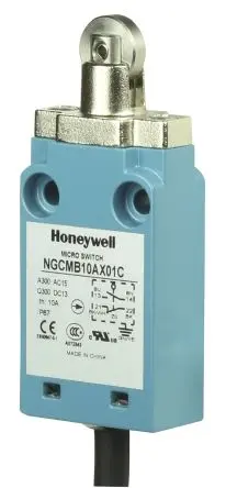 Produktfoto 1 von Honeywell NGC Endschalter, Rollenstößel 1 Öffner/1 Schließer, IP67, Metall 400V ac 10A
