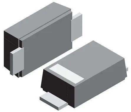 Produktfoto 1 von Vishay SS1F4 Oberfläche Diode Schottky-Diode Einfach, 40 V / 1 A, 2-Pin DO-219AB