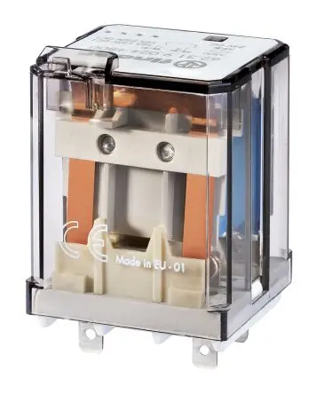 Produktfoto 1 von Finder 62 Leistungsrelais 24V dc Spule SPST 16A 445 Ω 1.3 W