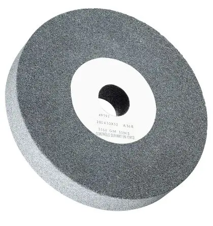 Sidamo Schleifscheibe, Korngröße P36 Aluminiumbeschichtet, 150 mm x 32 mm, 4200 U/min