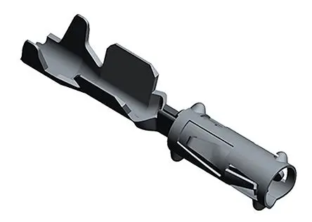 Produktfoto 1 von Molex 64323 Crimp-Anschlussklemme für CMC-Steckverbindergehäuse, Buchse Crimpbefestigung 20 AWG, Zinn 18 AWG