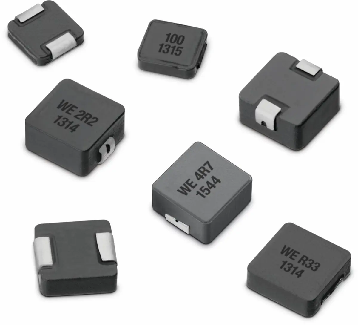 Produktfoto 1 von Wurth Elektronik WE-LHMI SMD Induktivität Ja, 470 nH 15.5 A AEC-Q200 mit Eisenpulver-Kern, 8030 Gehäuse ±20 %