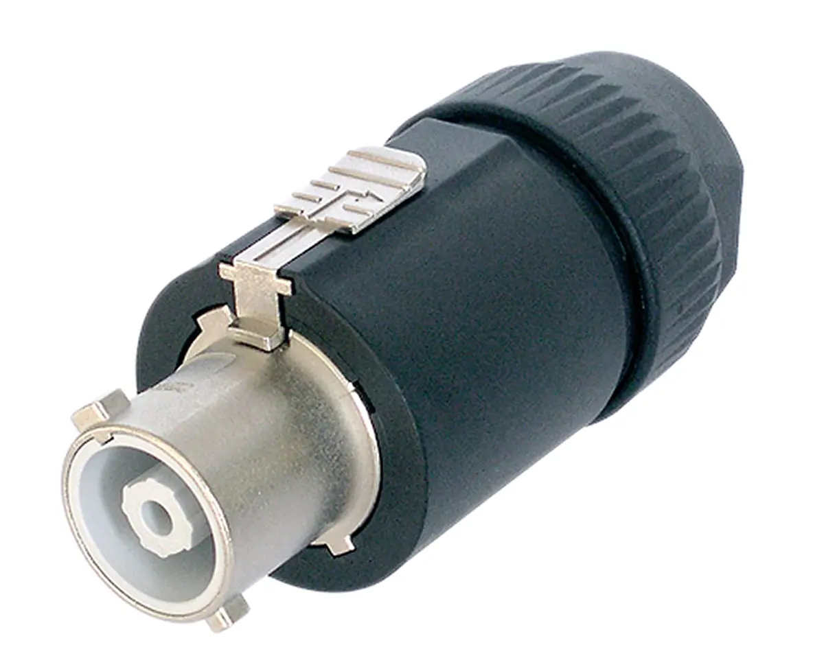 Produktfoto 1 von Neutrik Netzsteckverbinder Kabel 32A, 3 Polyamid, 250 V Schwarz Schraubbefestigung