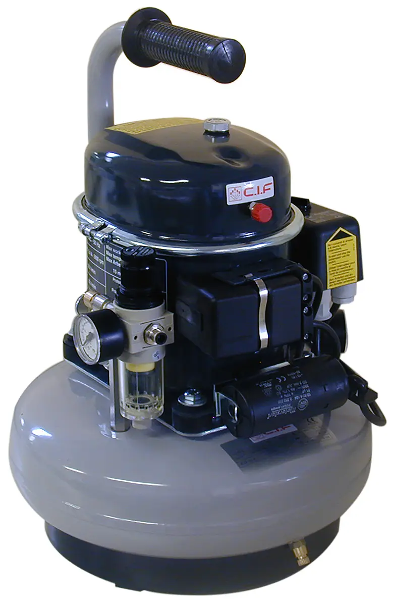 Produktfoto 1 von CIF F41043 Druckluftkompressor mit 340W, 24 l / 8bar