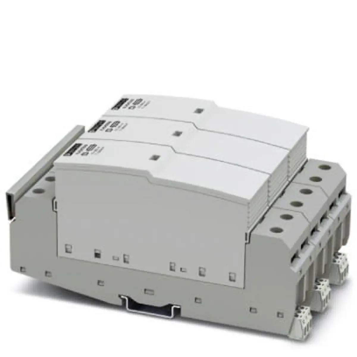 Produktfoto 1 von Phoenix Contact, Überspannungsschutz, 3-phasig, 1.5 kV DIN-Hutschiene FLT-SEC-H-T1-3C-264/25-FM
