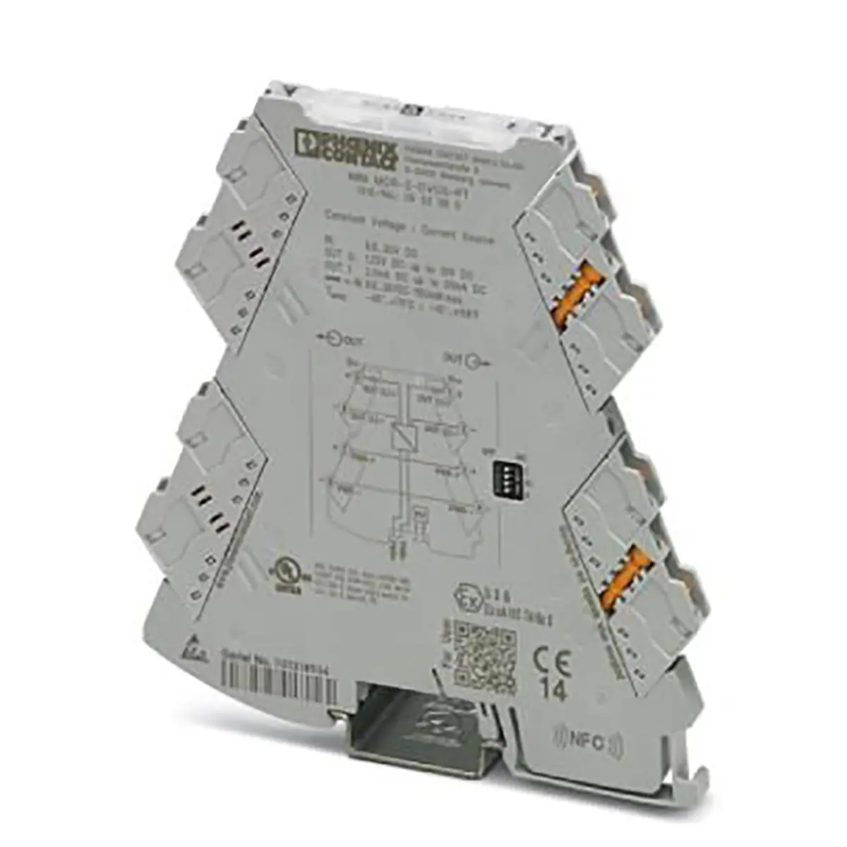 Phoenix Contact Serie MINI MCR-2-CVCS-PT Konstantspannungsquellen-Signalaufbereiter 9.6/30 V dc, Spannung 9.6/30 V dc